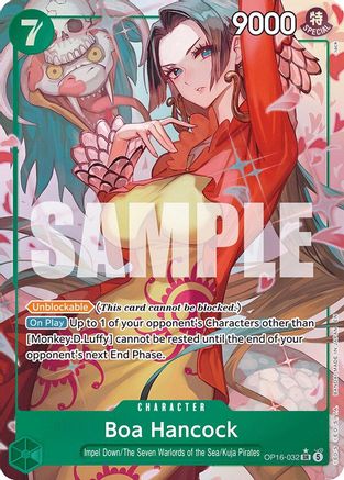 Boa Hancock (Alternate Art) [The Time of Battle] Super Rare