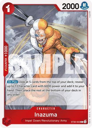 Inazuma [Starter Deck EX: Luffy & Ace] Common