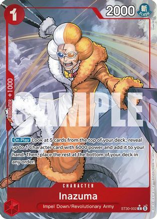 Inazuma (Full Art) [Starter Deck EX: Luffy & Ace] Common