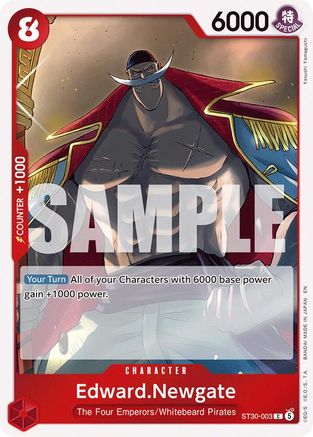 Edward.Newgate [Starter Deck EX: Luffy & Ace] Common