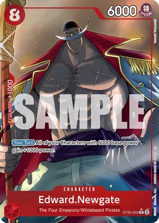 Edward.Newgate (Full Art) [Starter Deck EX: Luffy & Ace] Common