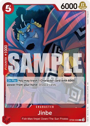 Jinbe [Starter Deck EX: Luffy & Ace] Common