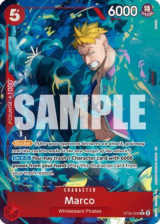 Marco (Full Art) [Starter Deck EX: Luffy & Ace] Common