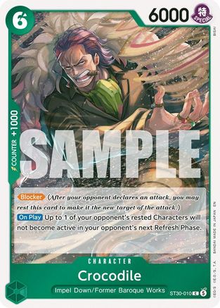 Crocodile [Starter Deck EX: Luffy & Ace] Common