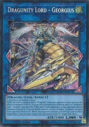 Dragunity Lord - Georgius [BLGG-EN014] Secret Rare