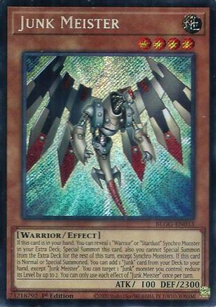 Junk Meister [BLGG-EN033] Secret Rare