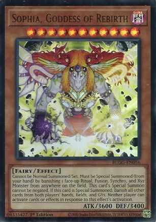 Sophia, Goddess of Rebirth [BLGG-EN056] Ultra Rare