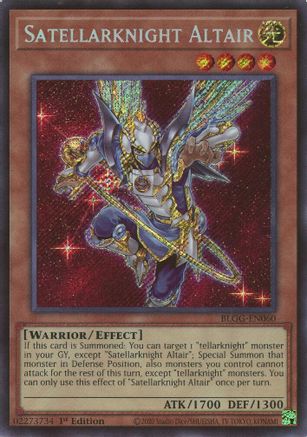 Satellarknight Altair [BLGG-EN060] Secret Rare
