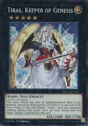 Tiras, Keeper of Genesis [BLGG-EN094] Secret Rare