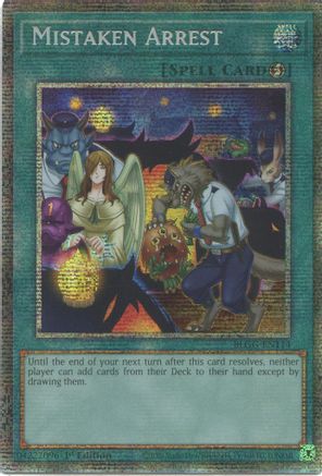 Mistaken Arrest (Starlight Rare) [BLGG-EN114] Starlight Rare