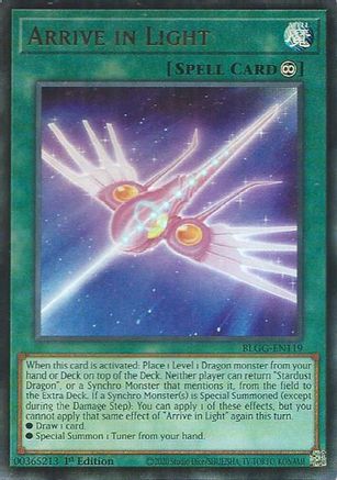Arrive in Light [BLGG-EN119] Ultra Rare