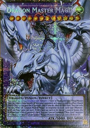 Dragon Master Magia (Extended Art) (Starlight Rare) [BLGG-EN137] Starlight Rare