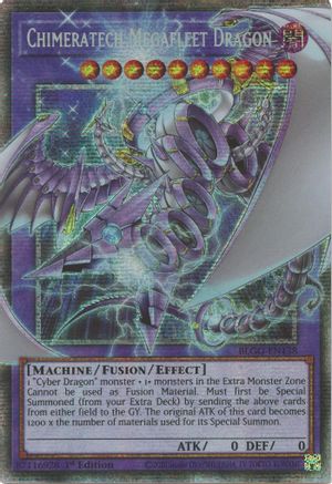 Chimeratech Megafleet Dragon (Extended Art) (Starlight Rare) [BLGG-EN138] Starlight Rare