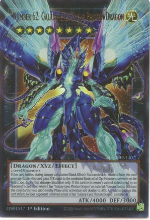 Number 62: Galaxy-Eyes Prime Photon Dragon (Extended Art) [BLGG-EN140] Ultra Rare