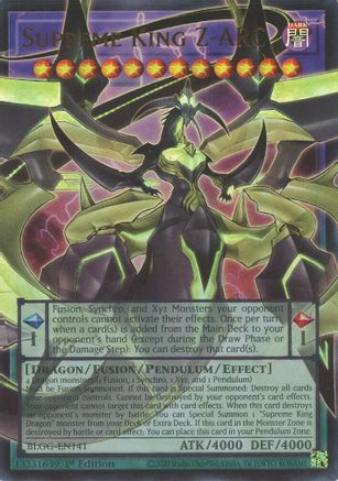 Supreme King Z-ARC (Extended Art) [BLGG-EN141] Ultra Rare