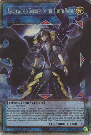 Underworld Goddess of the Closed World (Extended Art) (Starlight Rare) [BLGG-EN144] Starlight Rare