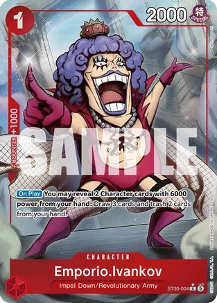 Emporio.Ivankov (Full Art) [Starter Deck EX: Luffy & Ace] Common