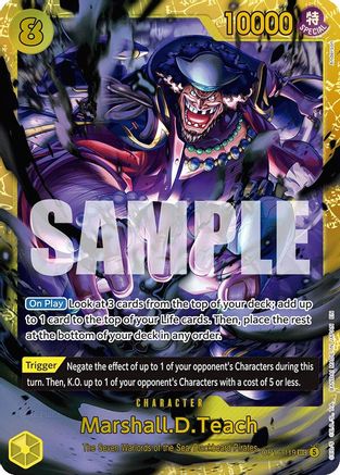 Marshall.D.Teach (119) [The Time of Battle] Secret Rare