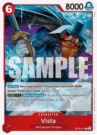 Vista [The Time of Battle] Rare