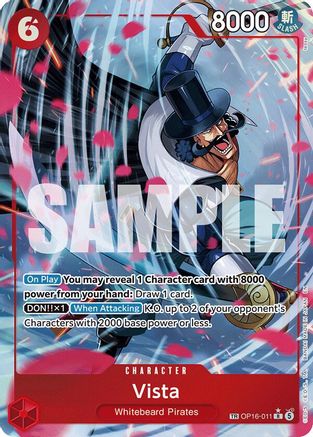 Vista (TR) [The Time of Battle] Treasure Rare