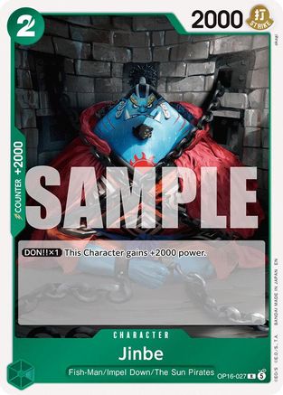 Jinbe (027) [The Time of Battle] Rare