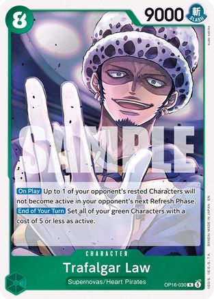 Trafalgar Law (030) [The Time of Battle] Rare