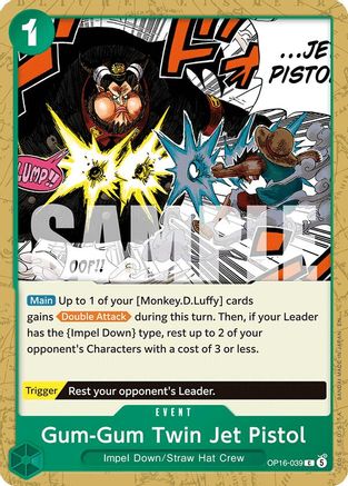 Gum-Gum Twin Jet Pistol [The Time of Battle] Common
