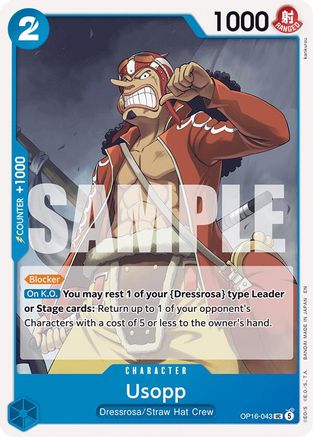 Usopp [The Time of Battle] Uncommon