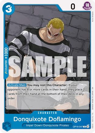 Donquixote Doflamingo (047) [The Time of Battle] Common
