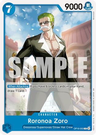 Roronoa Zoro (053) [The Time of Battle] Common
