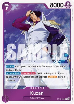 Kuzan [The Time of Battle] Rare