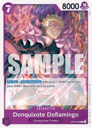 Donquixote Doflamingo (069) [The Time of Battle] Common