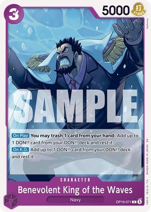 Benevolent King of the Waves [The Time of Battle] Common
