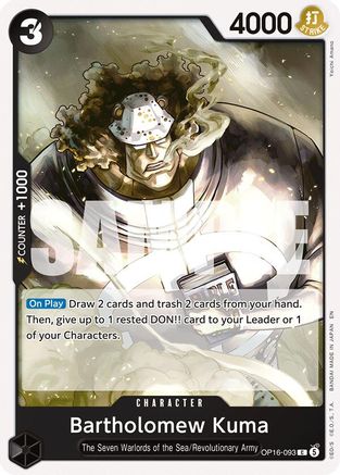 Bartholomew Kuma (093) [The Time of Battle] Common