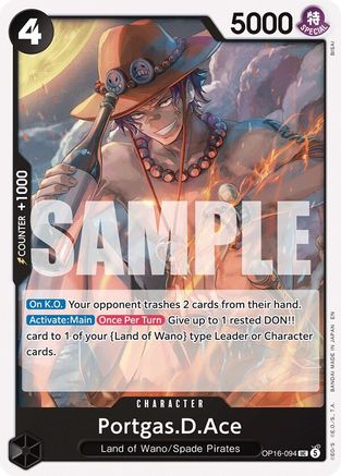 Portgas.D.Ace (094) [The Time of Battle] Uncommon