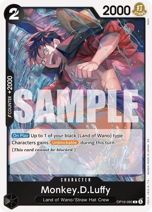 Monkey.D.Luffy (095) [The Time of Battle] Rare