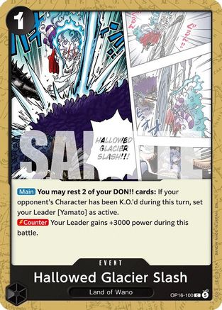 Hallowed Glacier Slash [The Time of Battle] Common