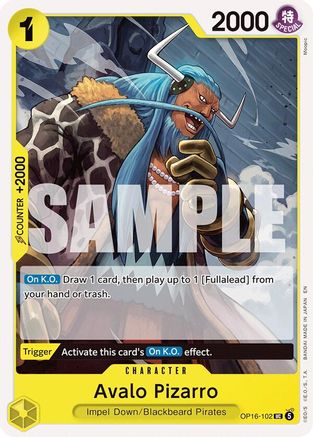 Avalo Pizarro [The Time of Battle] Uncommon