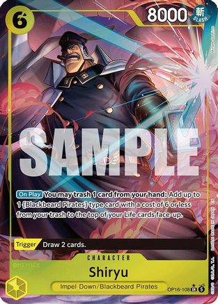 Shiryu (Full Art) [The Time of Battle] Super Rare