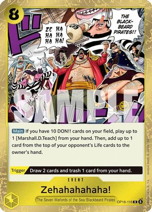 Zehahahahaha! [The Time of Battle] Rare