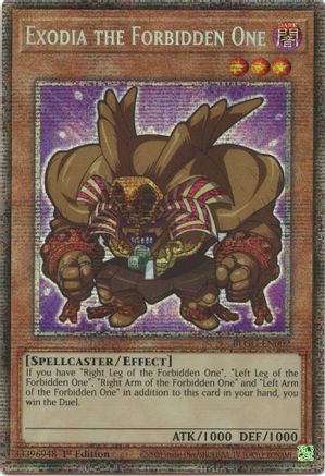 Exodia the Forbidden One (Starlight Rare) [BLGG-EN002] Starlight Rare