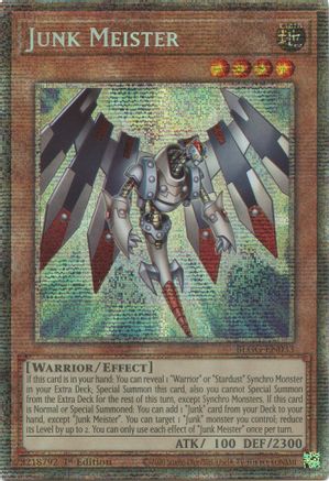 Junk Meister (Starlight Rare) [BLGG-EN033] Starlight Rare