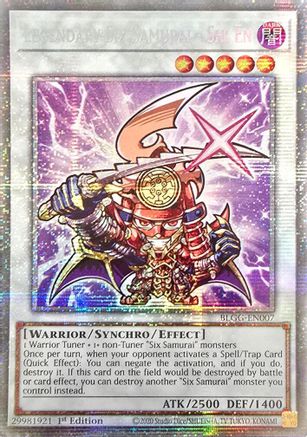 Legendary Six Samurai - Shi En (Starlight Rare) [BLGG-EN007] Starlight Rare