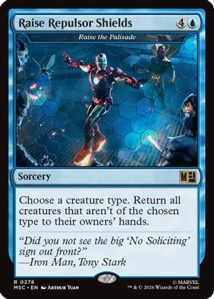 Raise Repulsor Shields (MSC-278) - Commander: Marvel Super Heroes
