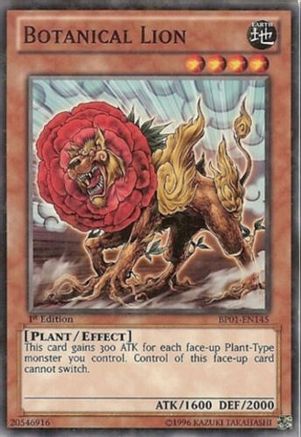 Botanical Lion [BP01-EN145] Starfoil Rare