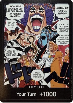 DON!! Card (Alternate Art) [The Time of Battle] DON!!