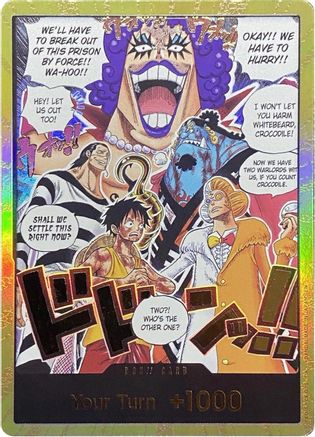 DON!! Card (Alternate Art) (Gold) [The Time of Battle] DON!!