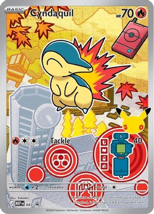 Cyndaquil 047/null [ME Mega Evolution Promo] (Holofoil)