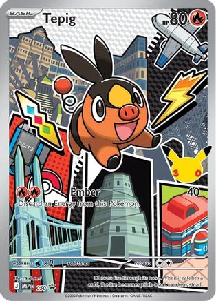 Tepig 050/null [ME Mega Evolution Promo] (Holofoil)