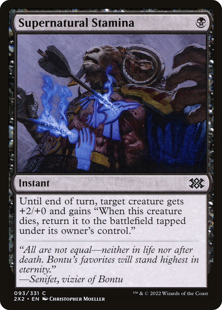 Supernatural Stamina [Double Masters 2022]